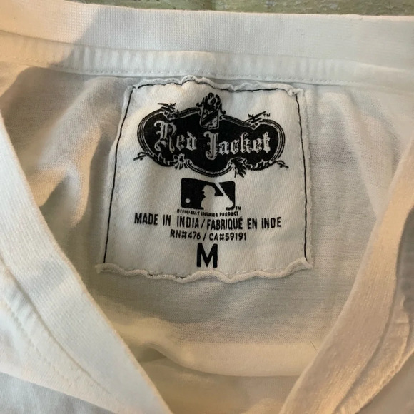 Red Jacket – 'San Francisco Giants' Vintage Screen T-Shirt, White, Medium, NWT - Picture 7 of 10